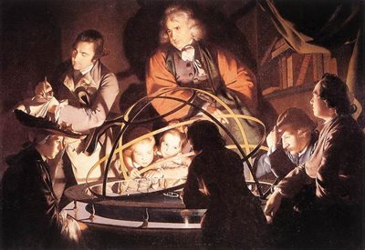 Joseph Wright&amp;#39;s A Philosopher Lecturing on the Orrery