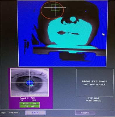 Eye tracking software