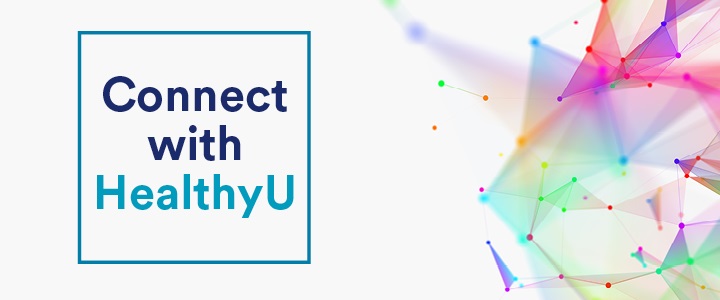Connect with HealthyU heading