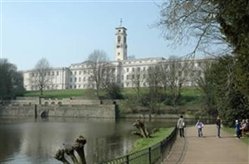 Trent Building and lake