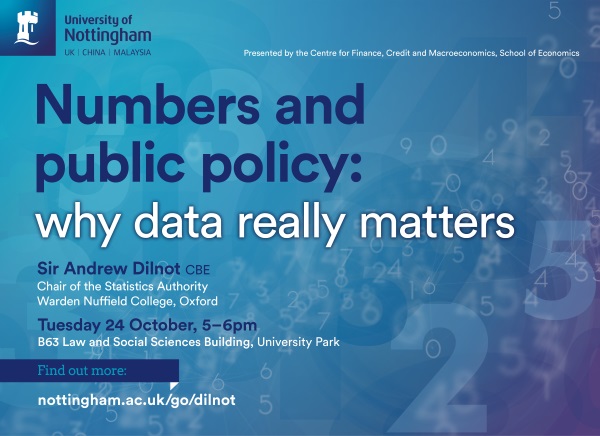 Numbers and public policy lecture
