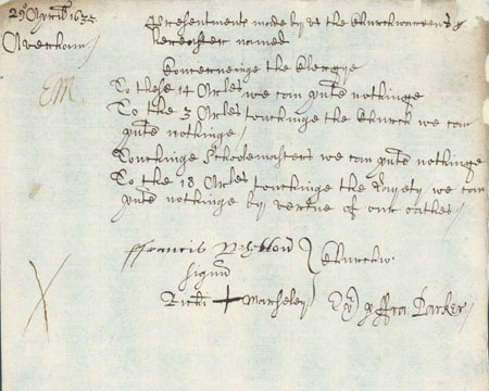 Presentment bill, Easter 1635