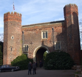Photograph of Hodsock Priory Gatehouse from 2008