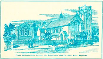 Friary Congregational Church, West Bridgford, in 1903 (Fy P 2/1)