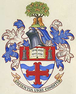Nottingham University's Coat of Arms
