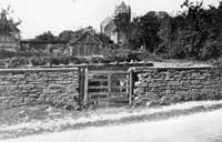 Photograph of the Laxton Pinfold, c.1897-1969
