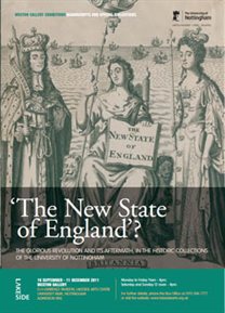 Poster for the New State of England exhibition