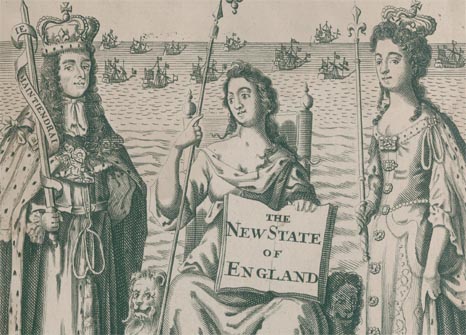 The New State of England exhibition poster