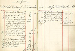Bank book, 1838-1843 (Ne A 807)