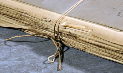 Bundle tied with tight string (from Acc 1271)