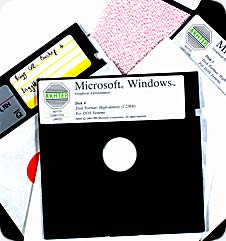 Obsolete floppy disks