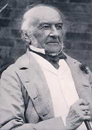 Photograph of William Ewart Gladstone at the time of his retirement, 1894