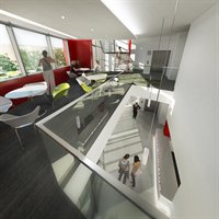 An alternative view of how the Institute of Mental Health interior will look