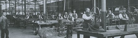 The Raleigh factory in its heyday