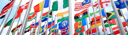 Flags from around the globe