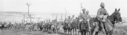 Sikh soldiers during the First World War