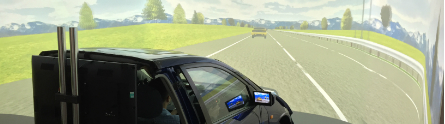 Driver simulation - human factors 445 x 124