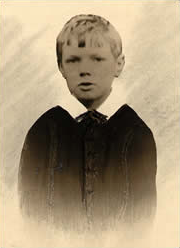 D.H. Lawrence as a young boy