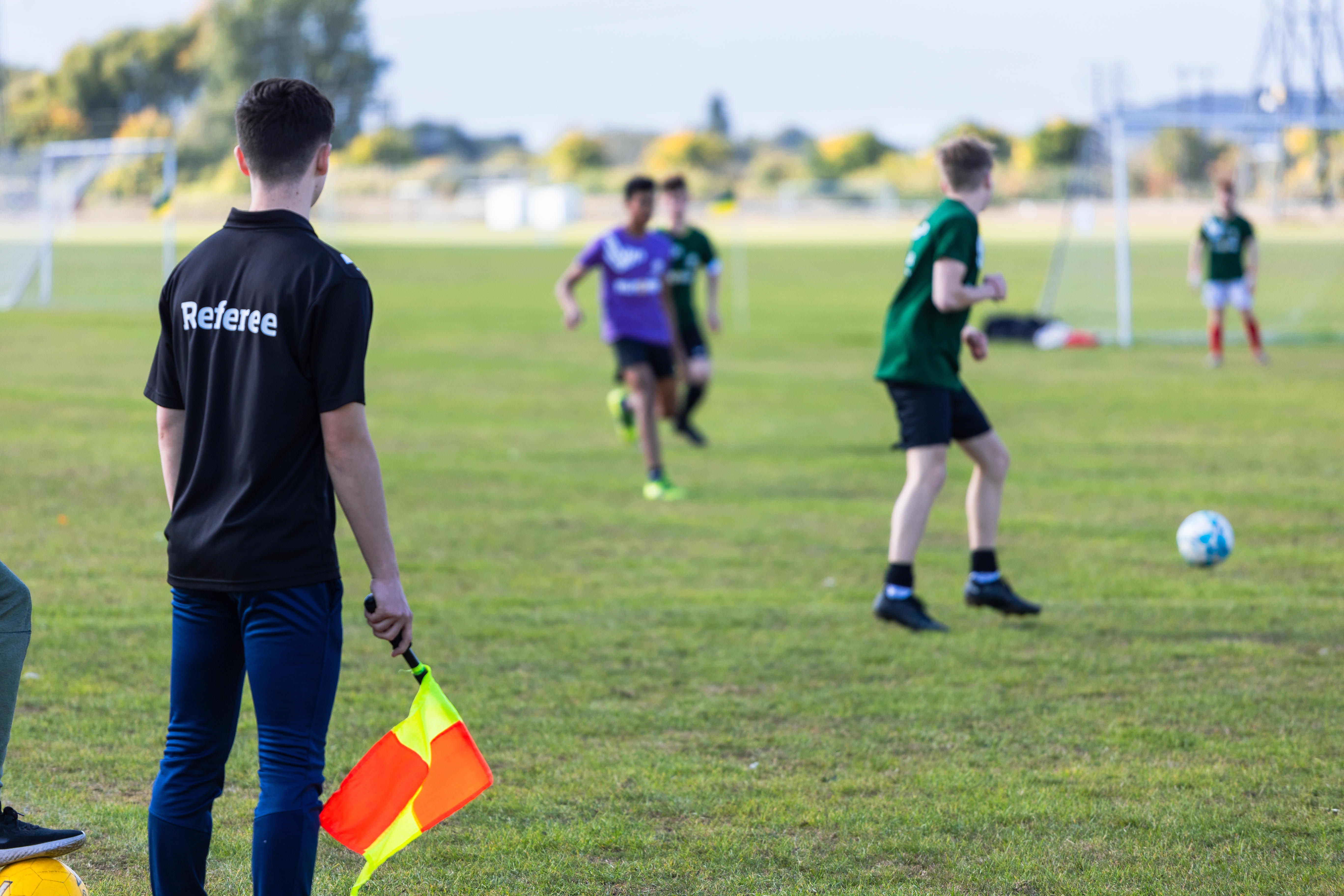 Become a referee or umpire
