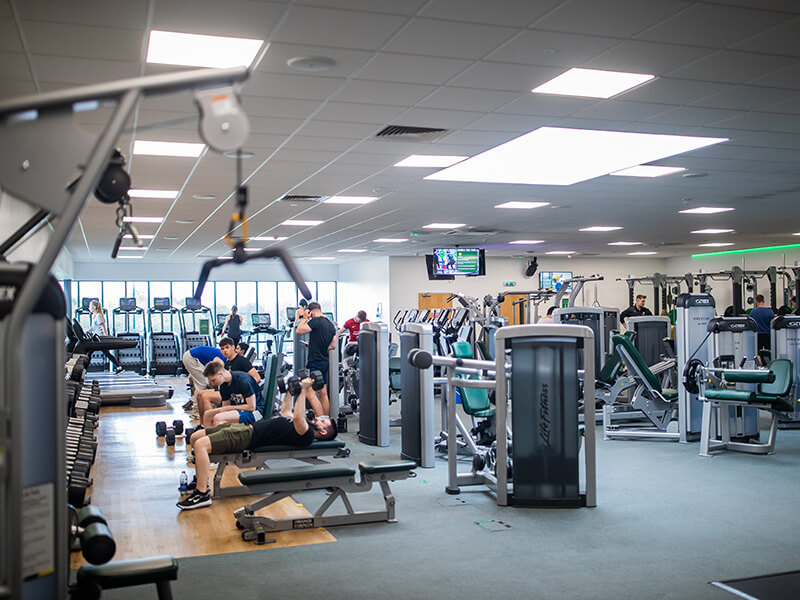 The fitness suite at Jubilee Sports Centre, located on Jubilee Campus