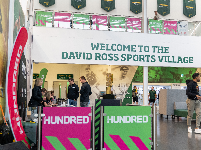 The Hundred content days at David Ross Sports Village