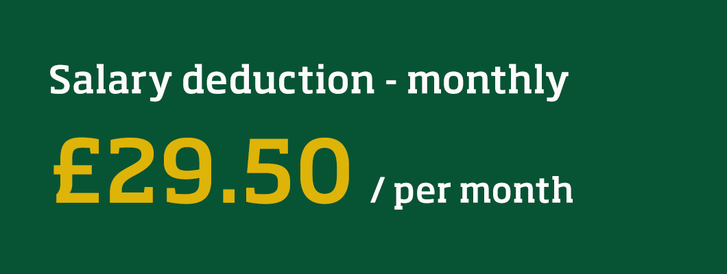 Salary deduction £29.50 monthly
