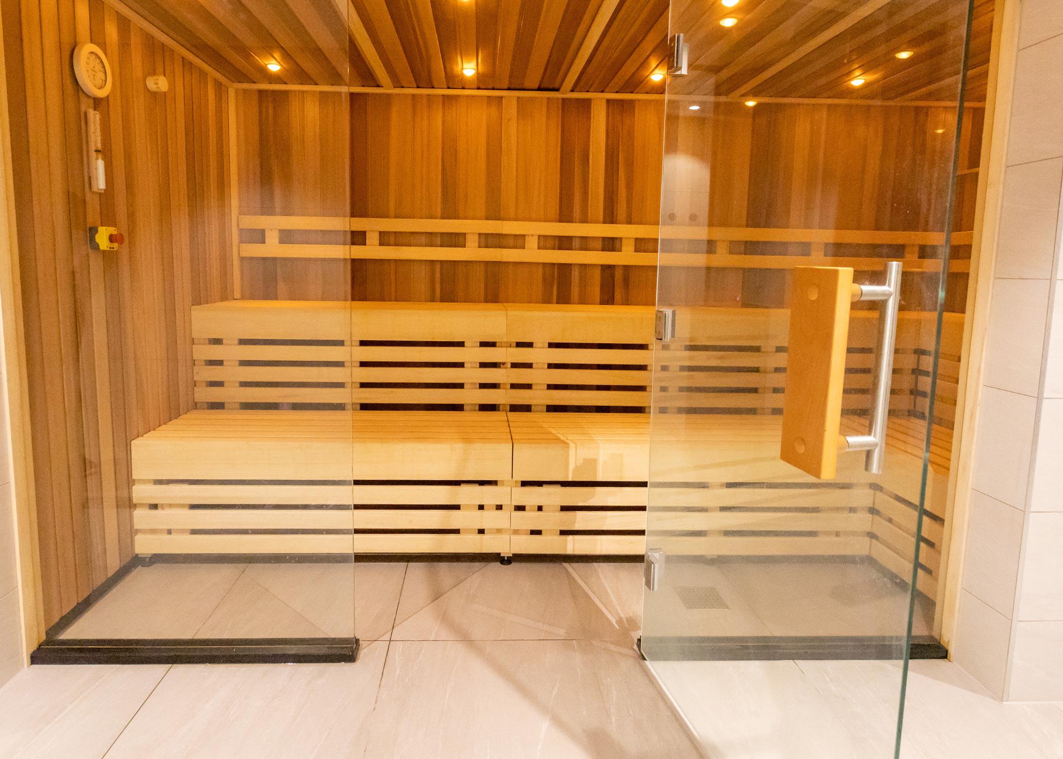 Sauna and Steam Room - David Ross Sports Village - University of Nottingham