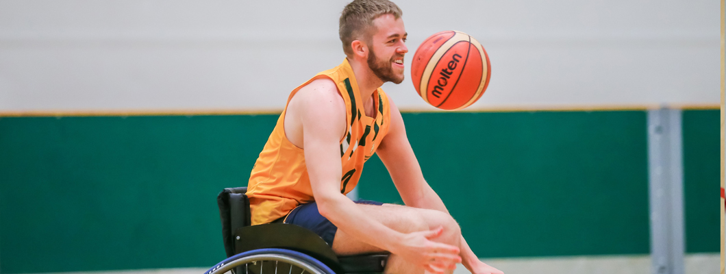 University of Nottingham Wheelchair Basketball player