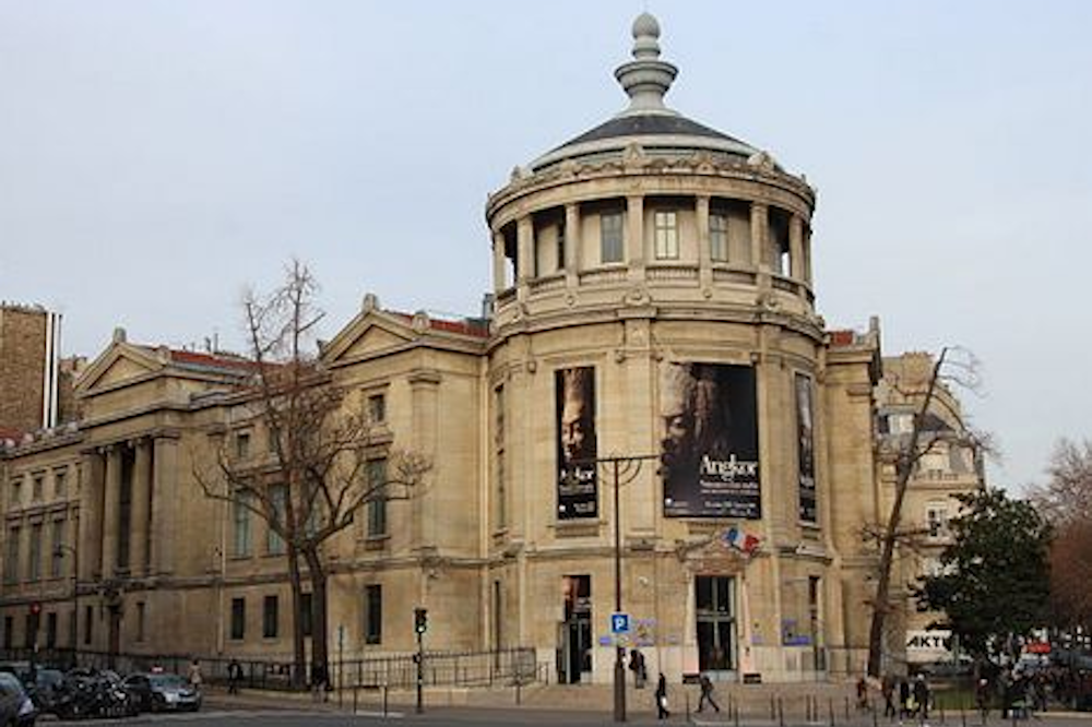 Outside view of Musee Guimet, France
