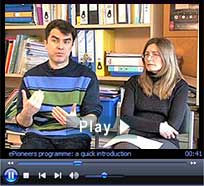 ePioneers video: "Developing confidence and skills in e-learning." Duration: 4 minutes : 16 seconds