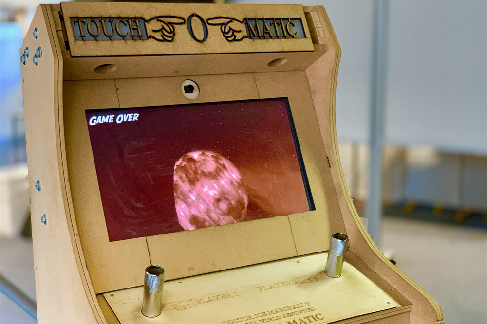 The Touchomatic arcade machine
