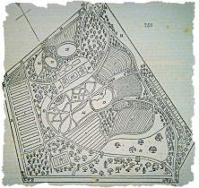 Plan of Botanic Garden