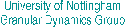 Nottingham Granular Dynamics Group