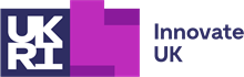 The logo of Innovate UK (part of UK Research and Innovation).