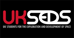 The logo for UKSEDS (UK Students for the Exploration and Development of Space)