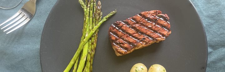 Image of plant based steak