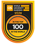 QS World University Rankings 2026 badge - in the Top 100 in the world