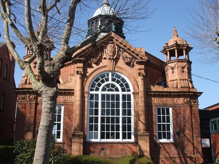 An image of Loughborough Carnegie Library taken in 2013