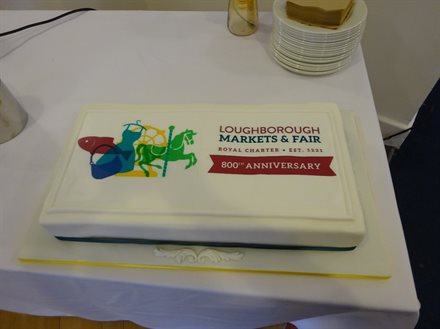 An image of a celebratory and commemorative cake