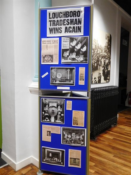 An example of local businesses on display in the George Hill exhibition in 2015