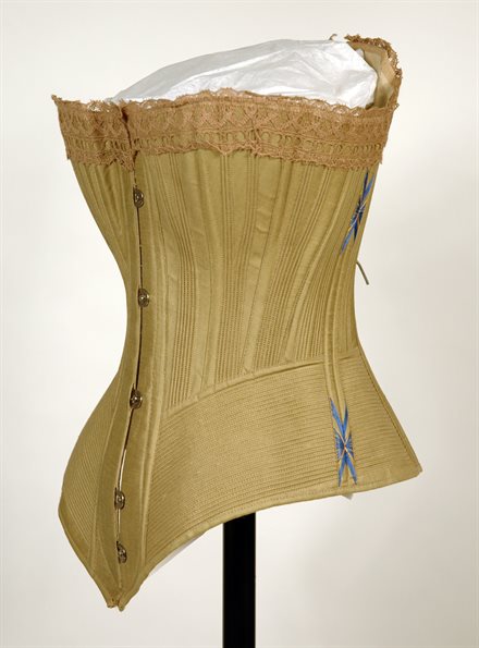 A pretty housemaid corset circa 1890s