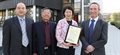 Chinese writer receives first honorary professorship from Nottingham's School for Contemporary Chinese Studies