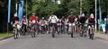 Charity bike ride races past fundraising target