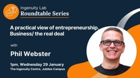 A practical view of entrepreneurship with Phil Webster