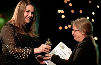 Julie wins award at University Oscars
