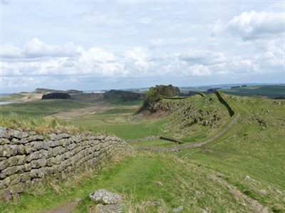 Section of Hadrian&amp;#39;s Wall