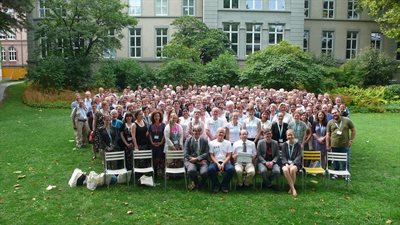 Saga Conference 2015 group photo taken in Basel