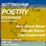 Poetry reading with Amy Evans Bauer, Camilla Nelson and Cleo Asabre-Holt