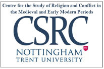Logo for the Centre for the Study of Religion and Conflict in the Medieval and Early Modern Periods at Nottingham Trent University.