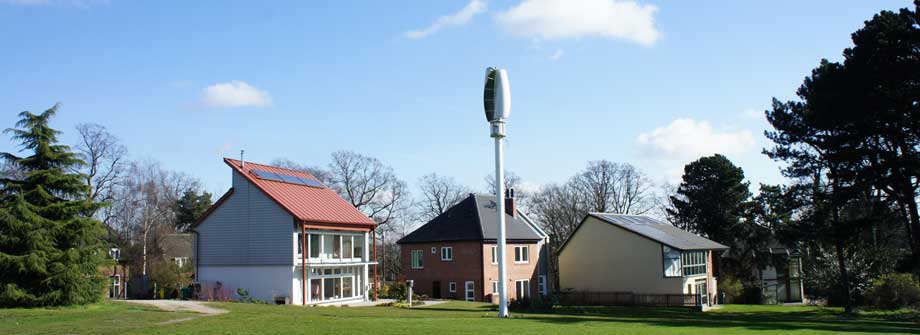 Three of the creative energy homes